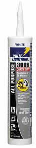 CAULK LATEX ACRY SILI WHT 10OZ