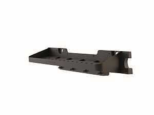 SHELF STORAGE RESIN BLACK 2FT 