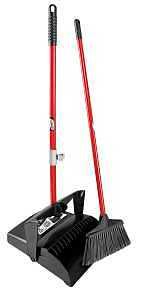 LOBBY BROOM&DST PAN OPN-LID ST