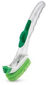 WAND DISH DISPEN SOAP W/BRUSH 