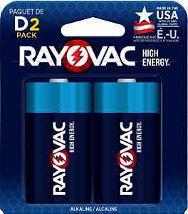BATTERY D ALKALINE            