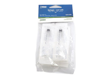 Neogen 9263 Luer Lock Syringe, Disposable, 3 cc, Polypropylene, Clear, 6/PK