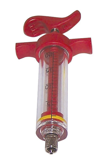 Neogen 9812 Syringe, 20 cc, Nylon, Red