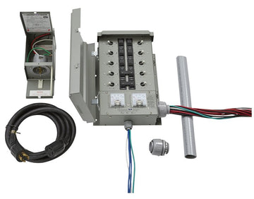 Connecticut Electric EGS10750G2KIT Transfer Switch Kit, 30 A, 240 V, 10 -Circuit