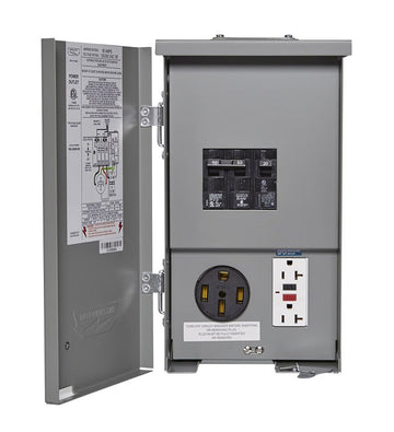 Connecticut Electric CESMPSC55GRHR RV Panel Power Outlet, 1-Phase, 50 A, 120/240 V, NEMA 3R Enclosure