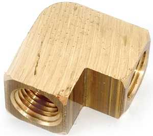 ELBOW BRASS 90DEG IPT 1/8     