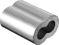 CABLE SLEEVE ALUMINUM 3/32IN  