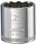 SOCKET 3/8 DRIVE 12PT 21MM    