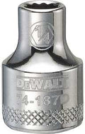 SOCKET 3/8 DRIVE 12PT 1/4IN   