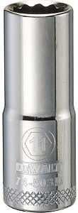 SOCKET DEEP 3/8DRIVE 12PT 11MM