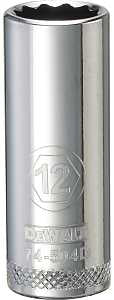 SOCKET DEEP 3/8DRIVE 12PT 12MM
