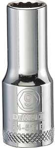 SOCKET DEEP 3/8 DRIVE 12PT 9MM