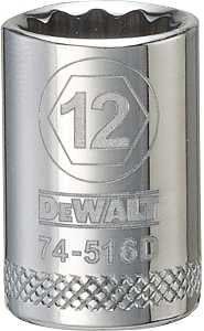 SOCKET 3/8 DRIVE 12PT 12MM    