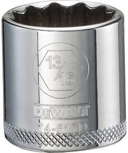 SOCKET 3/8 DRIVE 12PT 13/16IN 
