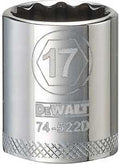 SOCKET 3/8 DRIVE 12PT 17MM    