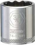 SOCKET 3/8 DRIVE 12PT 3/4IN   