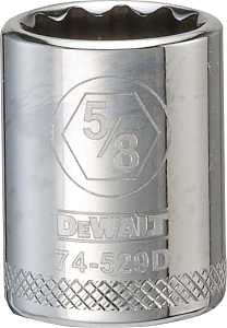 SOCKET 3/8 DRIVE 12PT 5/8IN   