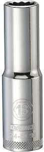 SOCKET DEEP 1/2DRIVE 12PT 13MM