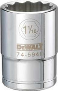SOCKET 3/4DRIVE 12PT 1-1/16IN 