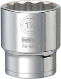 SOCKET 3/4DRIVE 12PT 1-1/2IN  