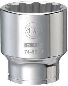 SOCKET 3/4DRIVE 12PT 1-11/16IN