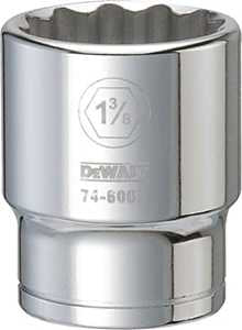 SOCKET 3/4DRIVE 12PT 1-3/8IN  