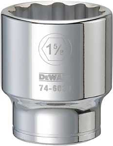 SOCKET 3/4DRIVE 12PT 1-5/8IN  