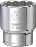 SOCKET 3/4DRIVE 12PT 1-7/16IN 