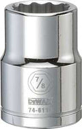 SOCKET 3/4DRIVE 12PT 7/8IN SAE