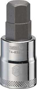 SOCKET BIT HEX 3/8DRIVE 1/2IN 