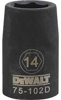 SOCKET IMPACT 1/2DR 6PT 14MM  