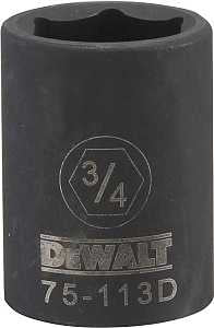 SOCKET IMPACT 1/2DR 6PT 3/4IN 