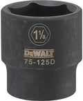 SOCKET IMPACT 1/2DR 6PT 1-1/8 