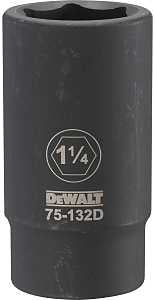 SOCKET DEEP IMPACT 3/4DR 1-1/4
