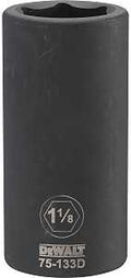 SOCKET DEEP IMPACT 3/4DR 1-1/8