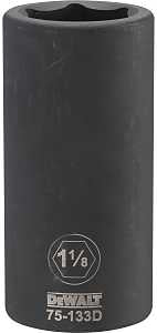 SOCKET DEEP IMPACT 3/4DR 1-1/8