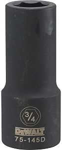 SOCKET DEEP IMPACT 3/4DR 3/4IN