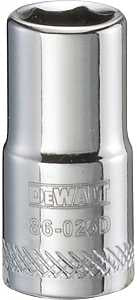 SOCKET 1/4 DRIVE 6PT 9/32IN   