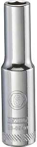 SOCKET DEEP 1/4 DRIVE 6PT 6MM 