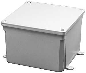 BOX JUNCTION PVC DIR BRL 4X4X4