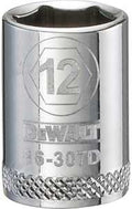 SOCKET 3/8 DRIVE 6PT 12MM     