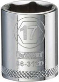 SOCKET 3/8 DRIVE 6PT 17MM     
