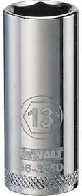SOCKET DEEP 3/8 DRIVE 6PT 13MM