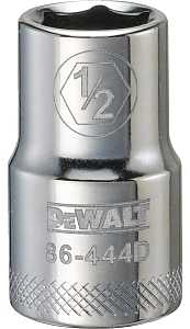 SOCKET 1/2 DRIVE 6PT 1/2IN    