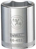 SOCKET 1/2 DRIVE 6PT 15/16IN  
