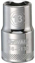 SOCKET 1/2 DRIVE 6PT 13MM     
