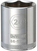 SOCKET 1/2 DRIVE 6PT 24MM     