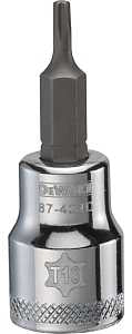 SOCKET BIT 3/8 DRIVE STAR T10 