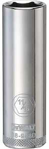 SOCKET DEEP 1/2DR 6PT 11/16IN 