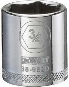 SOCKET 3/8 DRIVE 6PT 3/4IN    